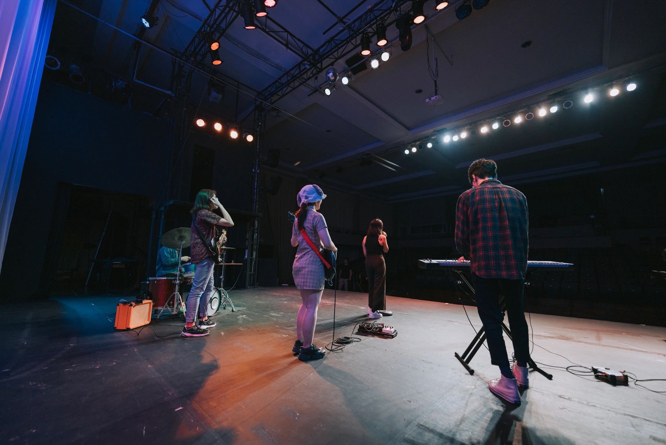 Live music performance at an event
